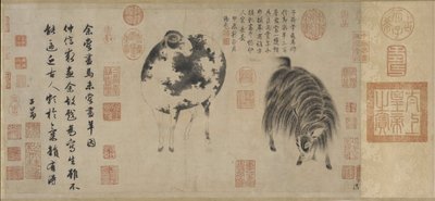 羊とヤギ 作： Unbekannt Unbekannt